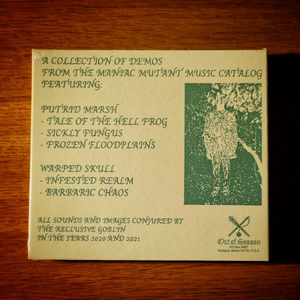 Putrid Marsh / Warped Skull - Demos collection 2xCD Digipak