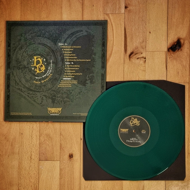 Hole Dweller - With Dreams Of Hereafter Green Vinyl LP