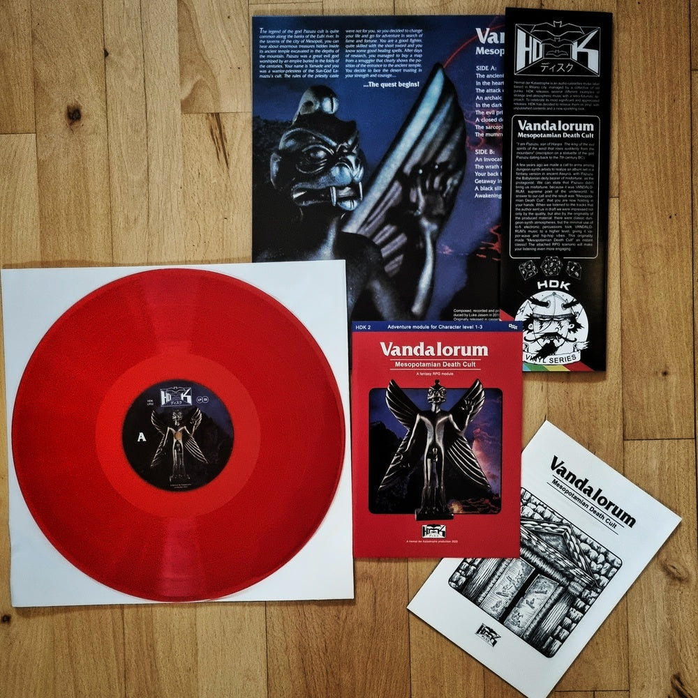 Vandalorum - Mesopotamian Death Cult Red Vinyl LP