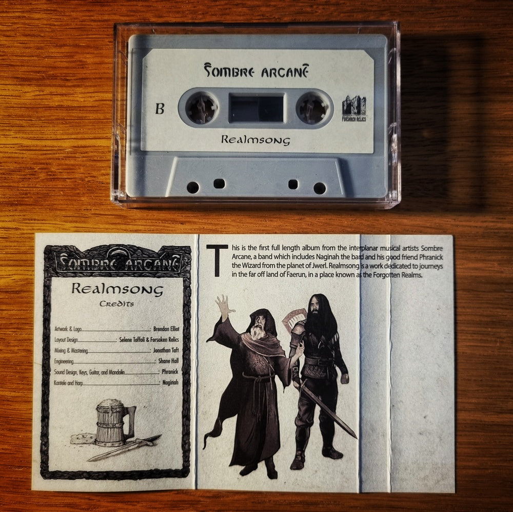 Sombre Arcane - Realmsong Cassette Tape