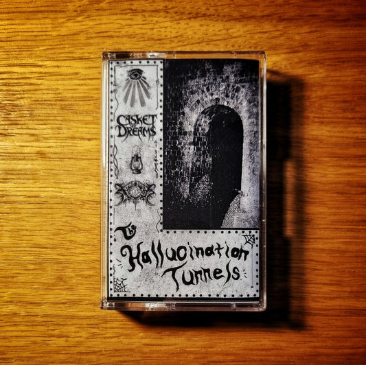 Xasthur & Casket Of Dreams – The Hallucination Tunnels Cassette Tape