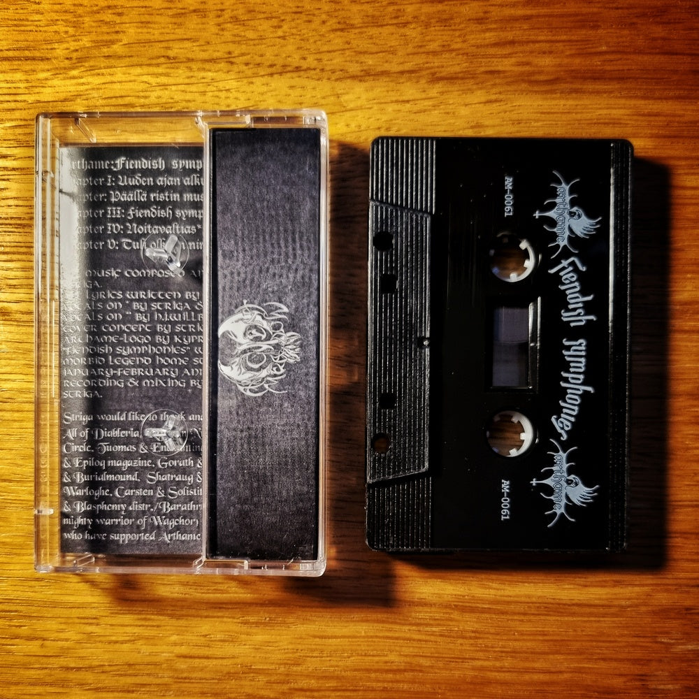 Arthame – Fiendish Symphonies Cassette Tape