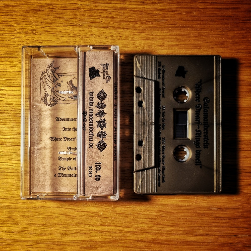 Salamanderstein - Where Dwarf-Kings Dwell Cassette Tape