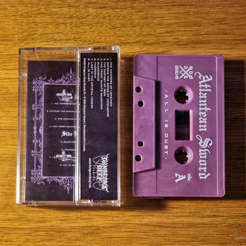 Atlantean Sword - All Is Dust Cassette Tape