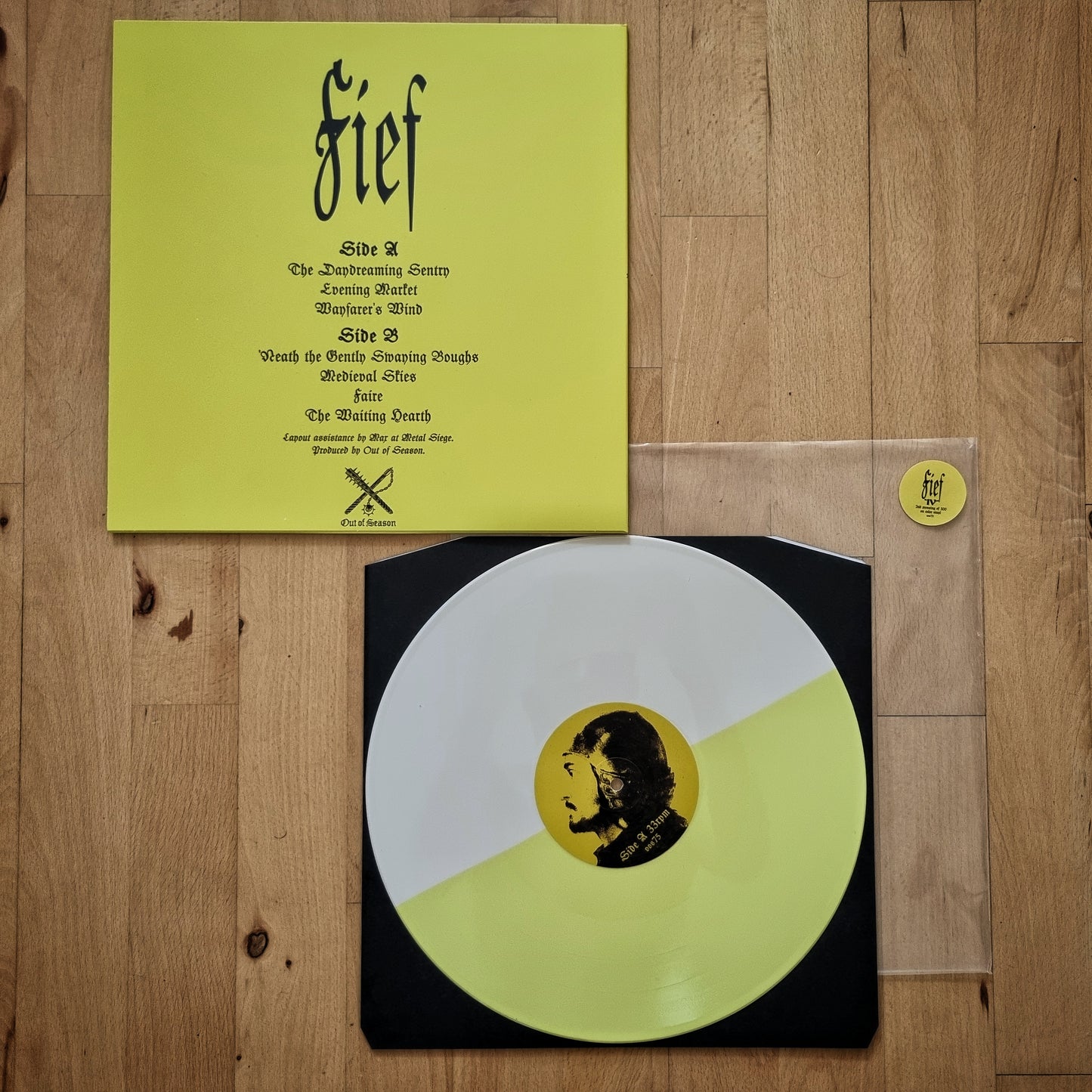 Fief - IV Yellow/White Vinyl LP