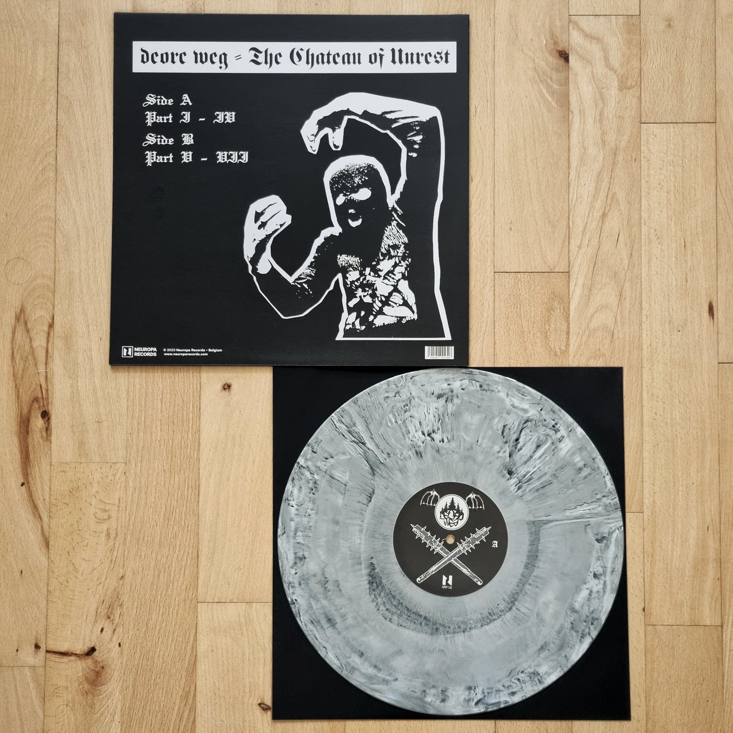 Deorc Weg - The Chateau of Unrest Grey Vinyl LP