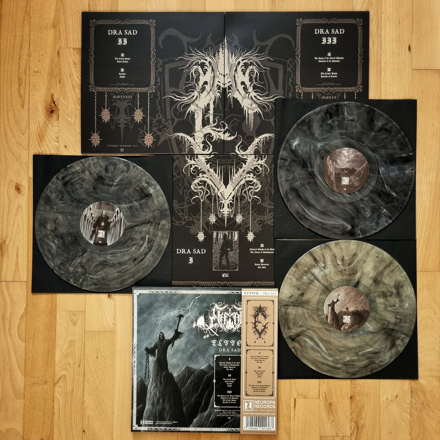 Elffor - Dra Sad Trilogy 3xLP Marbled Vinyl