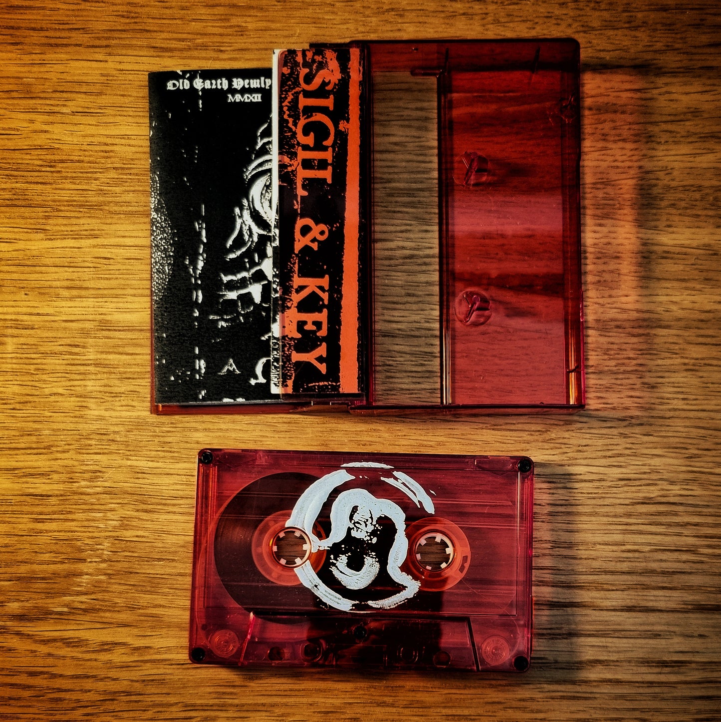 Sigil & Key - Old Earth Newly Turned / Burning Silhouette Cassette Tape