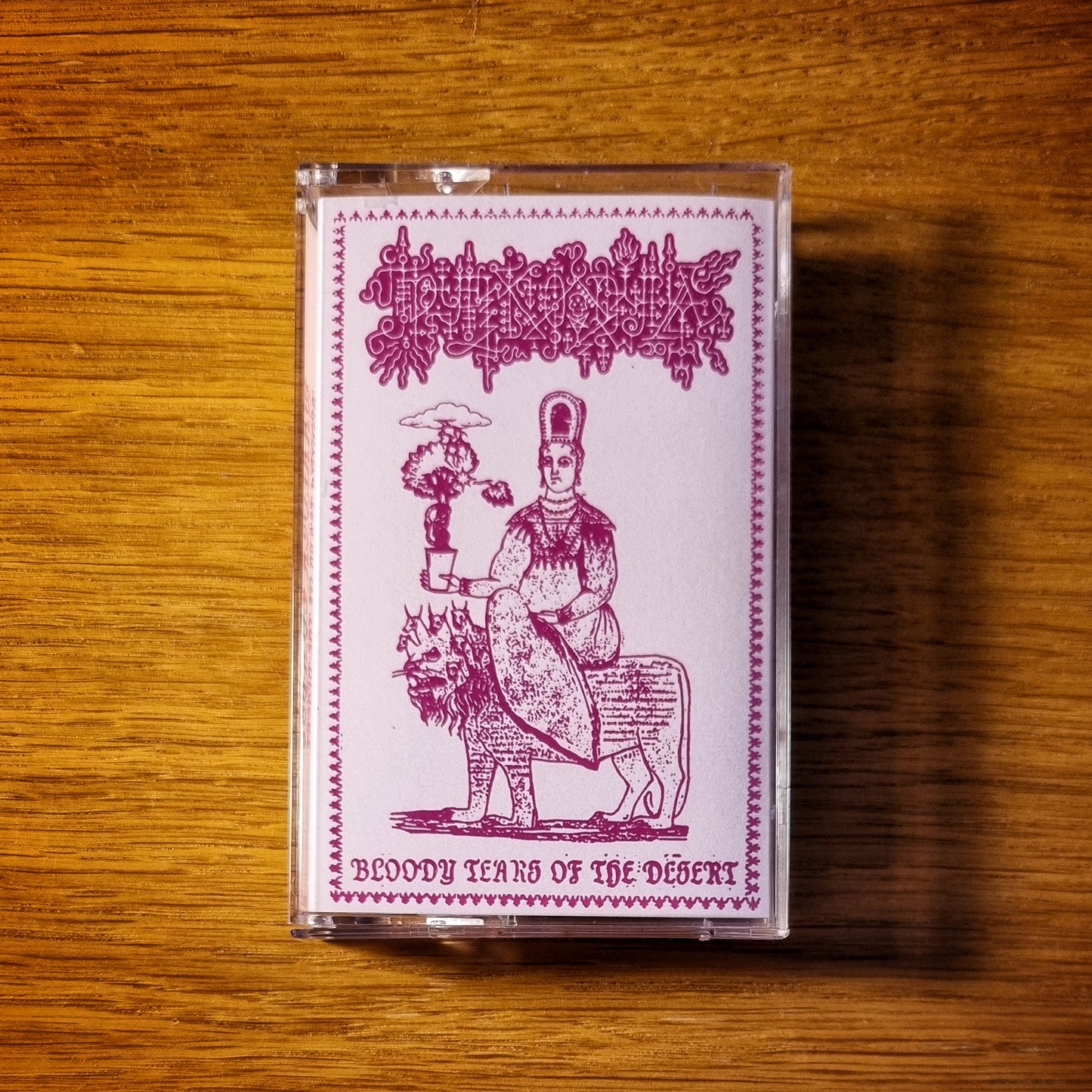 Warlock Corpse - Bloody Tears of the Desert Cassette Tape