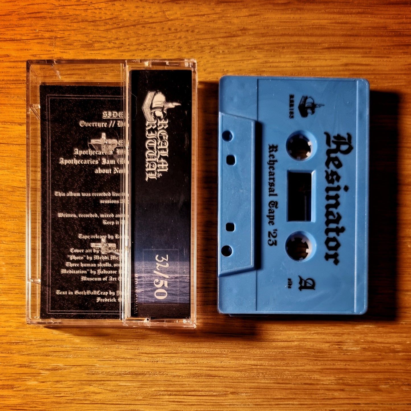 Resinator - Rehearsal Tape '23 Cassette Tape