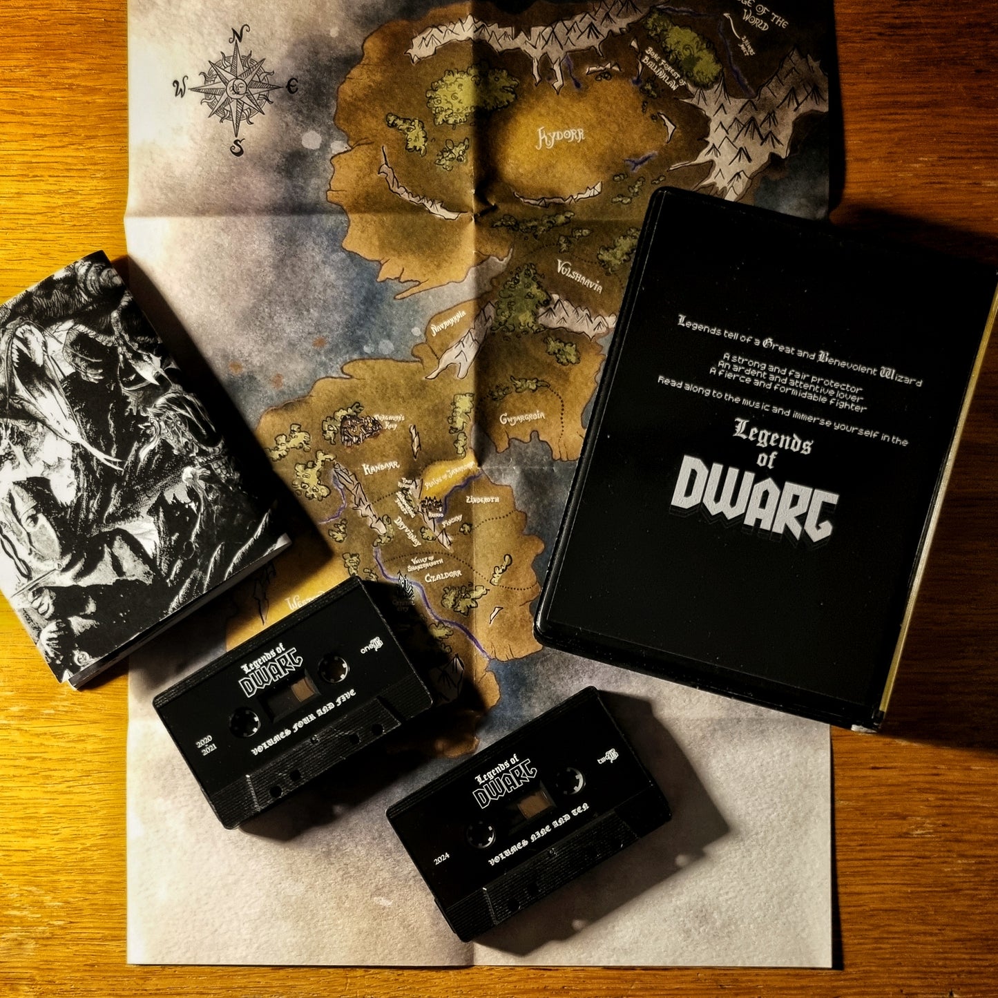 Legends of Dwarg - Volumes I-X Double Cassette Tape