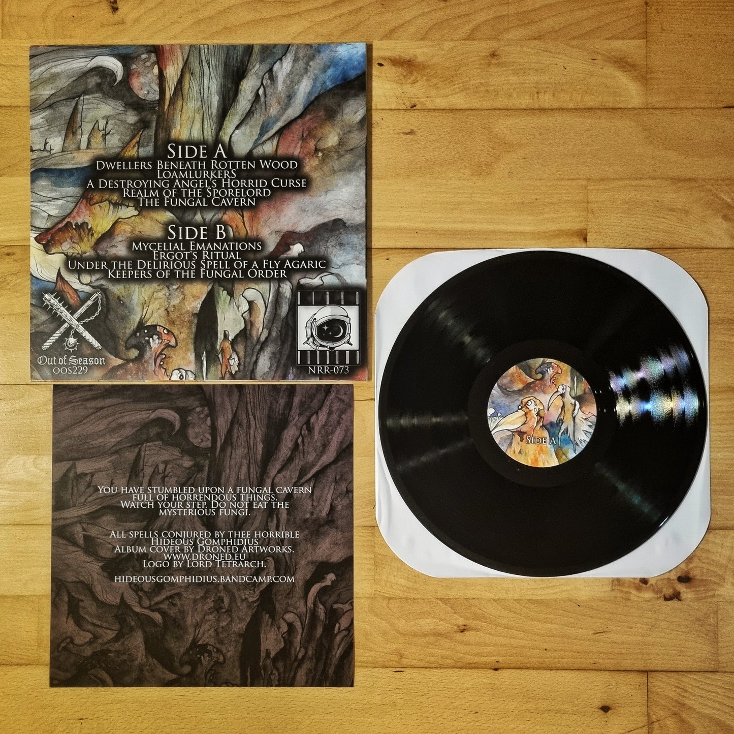 Hideous Gomphidius - Keepers Of The Fungal Order Vinyl LP