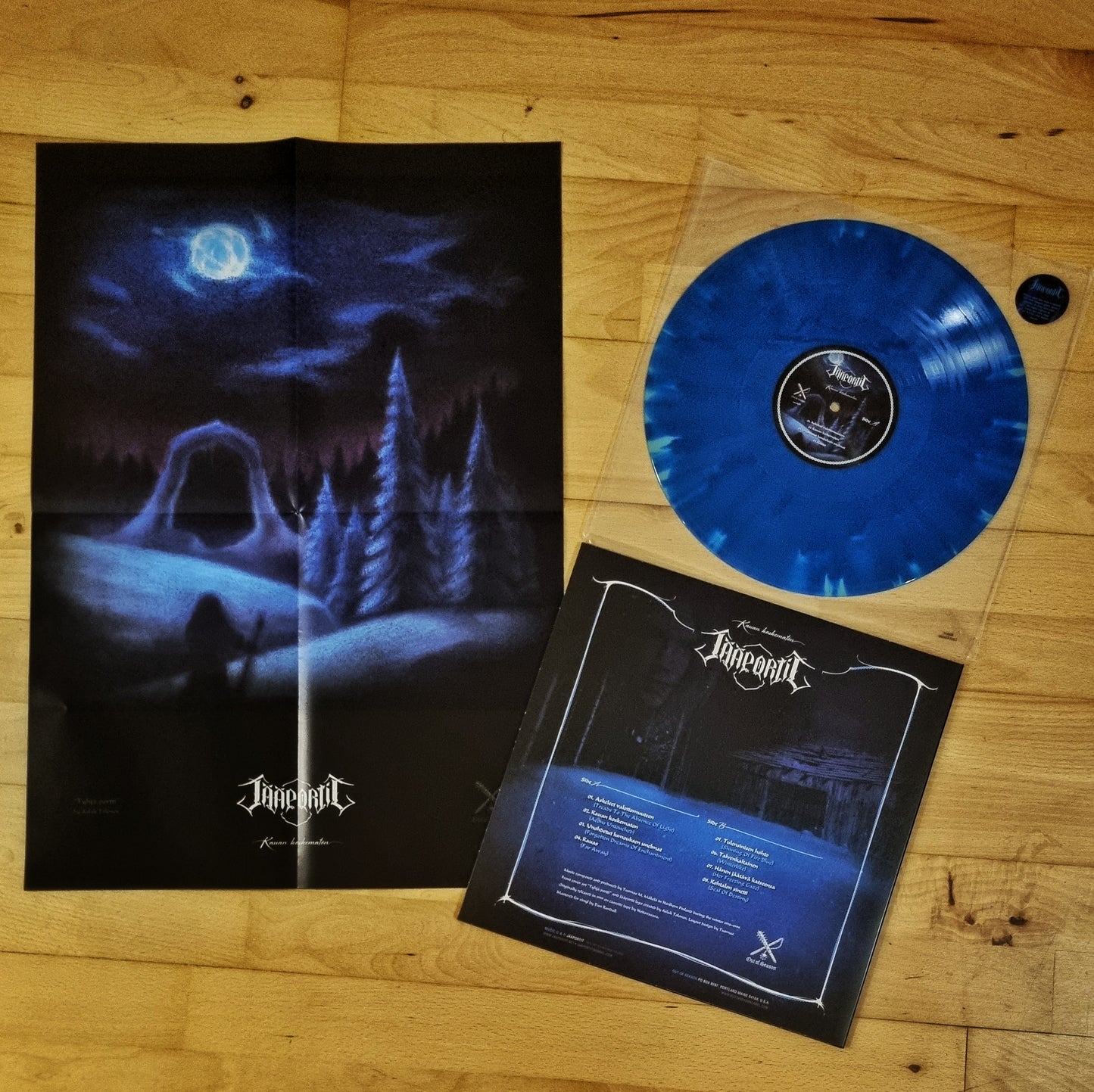 Jääportit - Kauan Koskematon Blue Vinyl LP