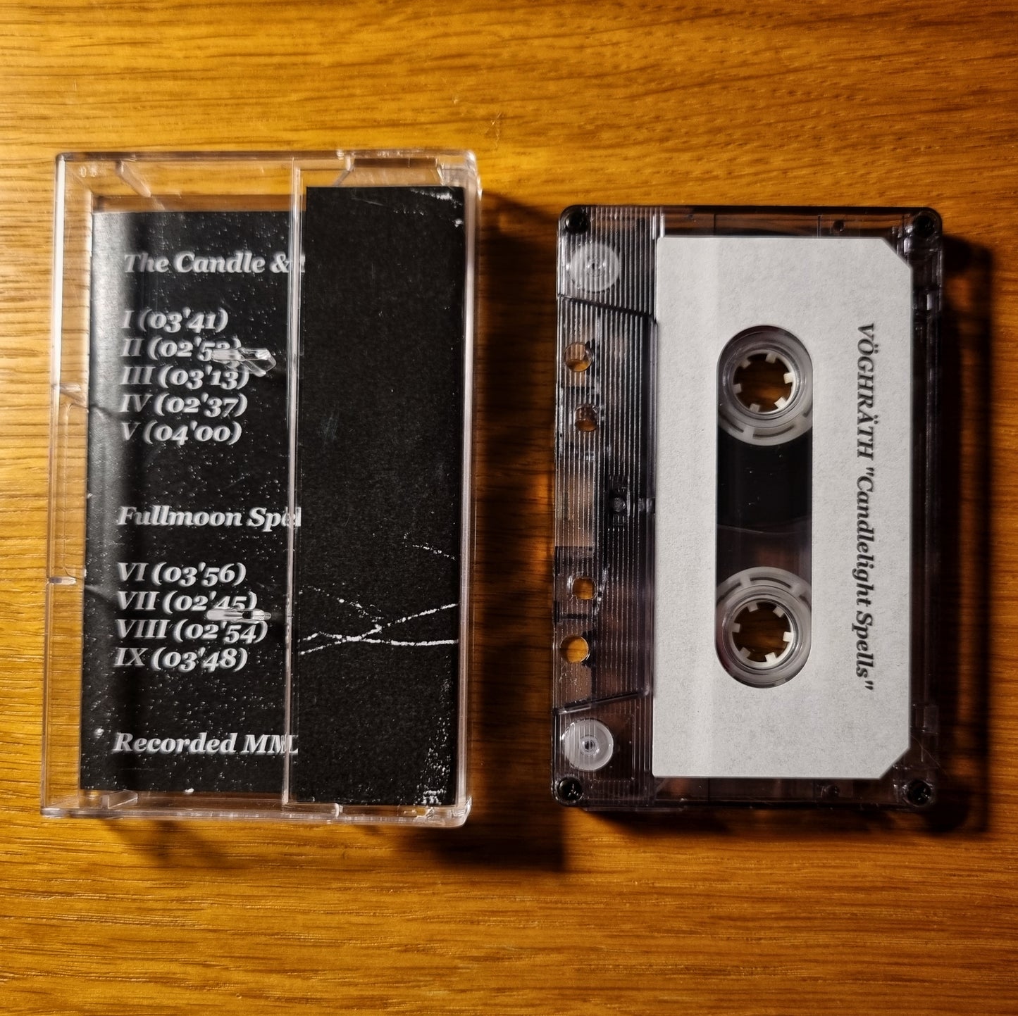 VÖGHRÄTH - Candlelight Spells Cassette Tape