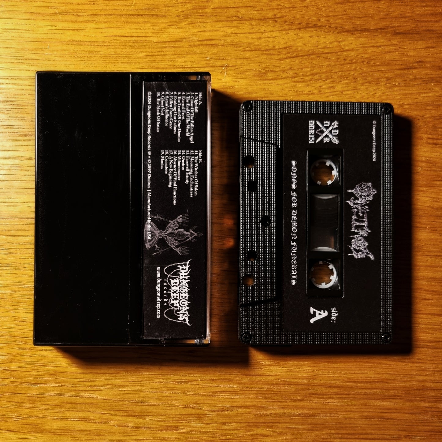 Oneiros - Songs for Demon Funerals Cassette Tape