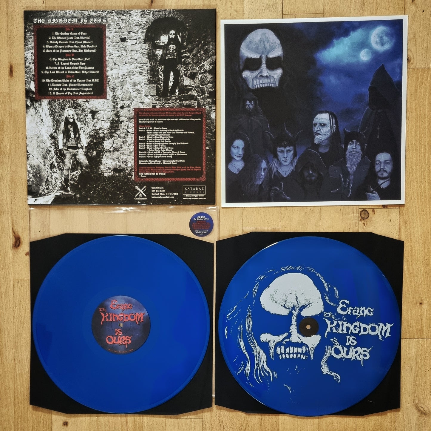 Erang - The Kingdom is Ours 2xLP Blue Vinyl