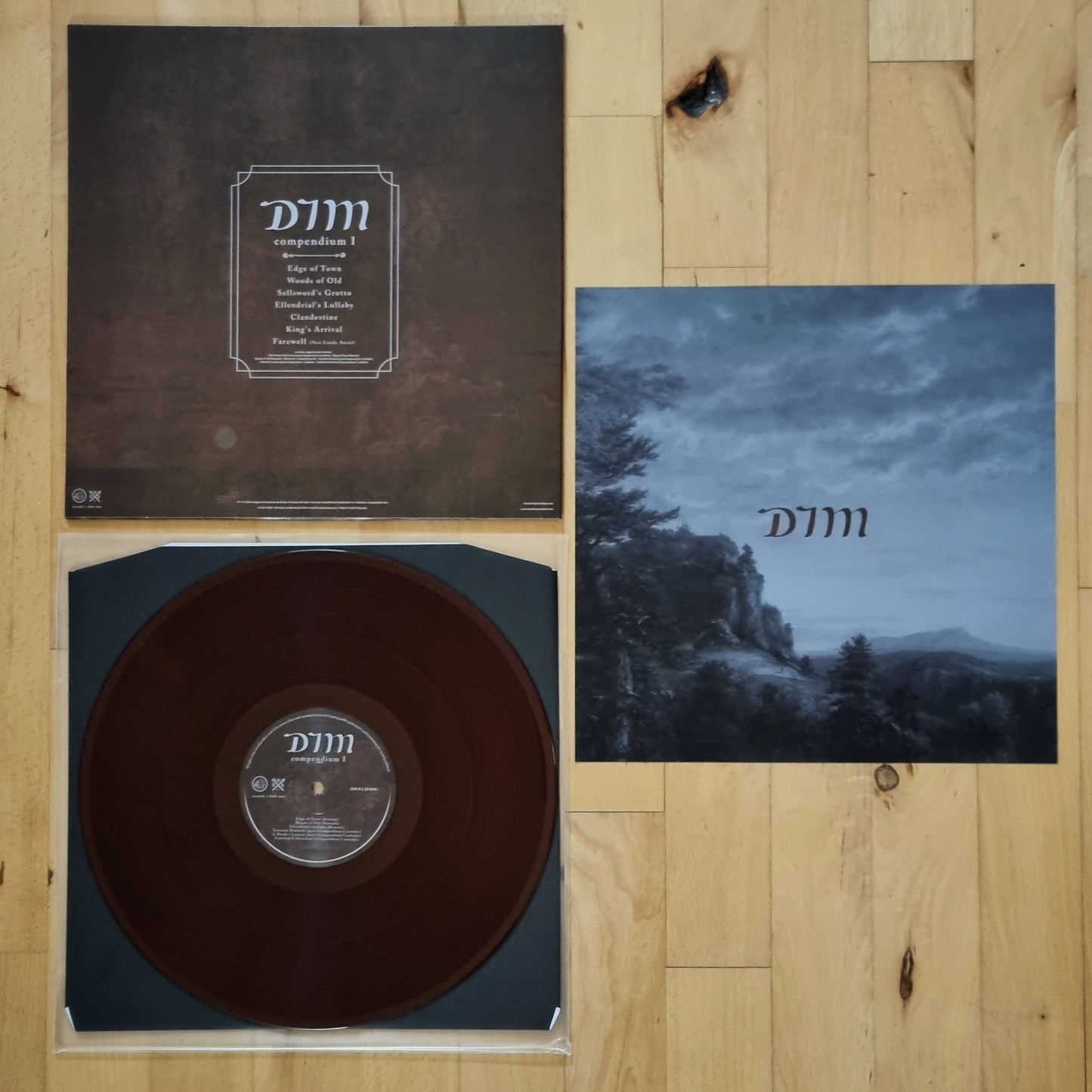 DIM - Compendium I Brown vinyl LP