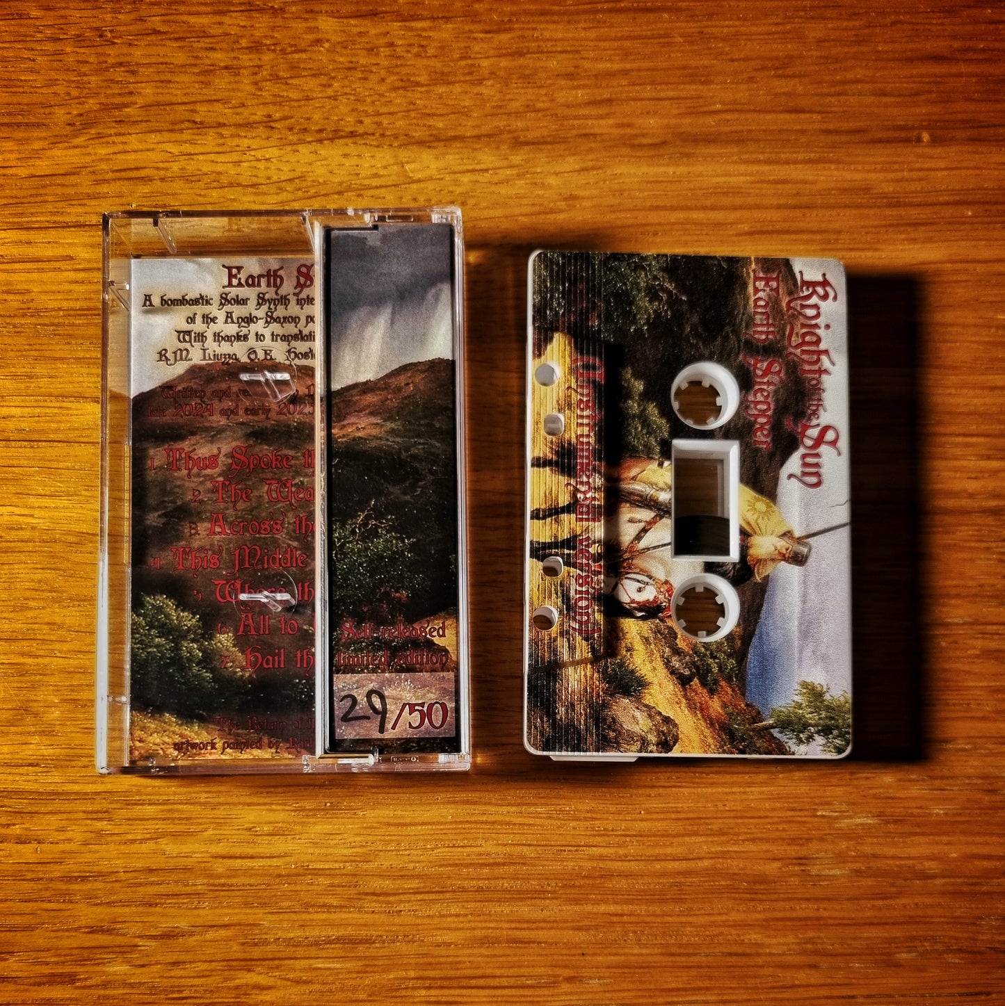 Knight of the Sun - Earth Stepper Cassette Tape