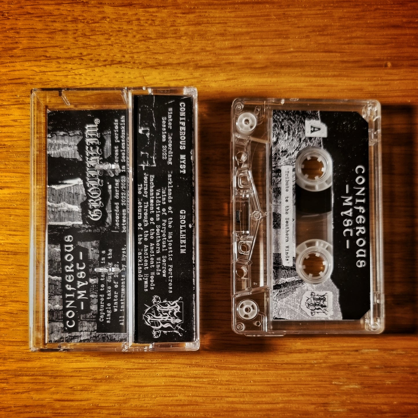 Coniferous Myst / Grollheim - Tribute to the Southern Winds Cassette Tape