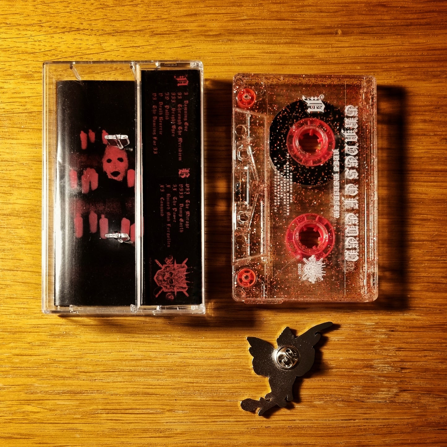 Graves Of Eden - Ante Meridiem w Metal Pin Cassette Tape