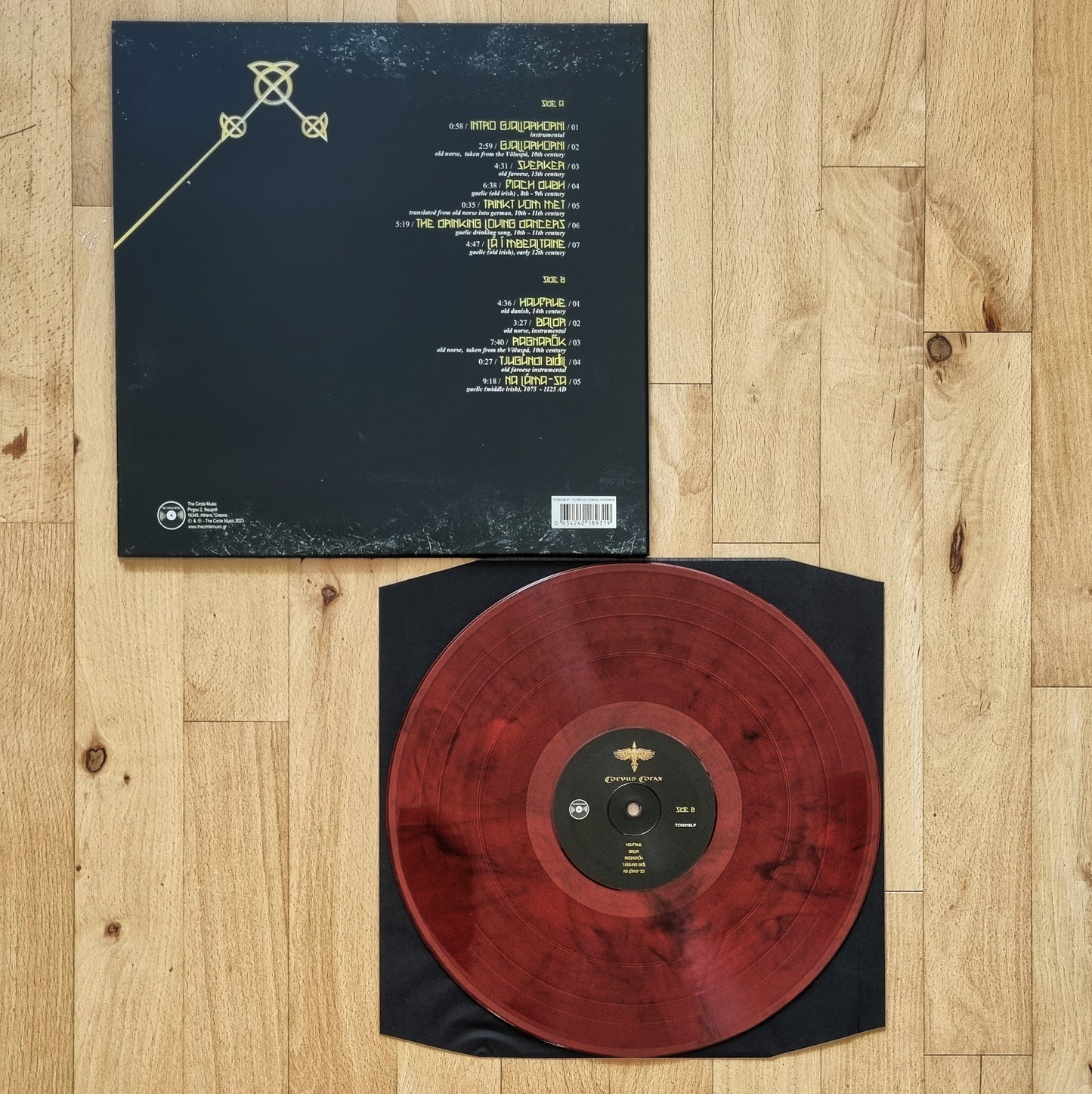 Corvus Corax - Sverker Red Vinyl LP