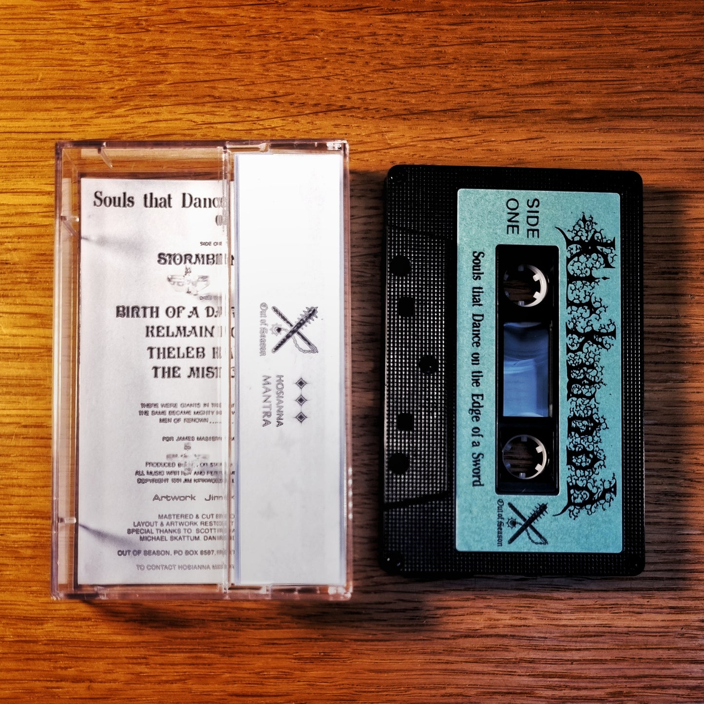 Jim Kirkwood - Souls That Dance On The Edge Of A Sword Cassette Tape