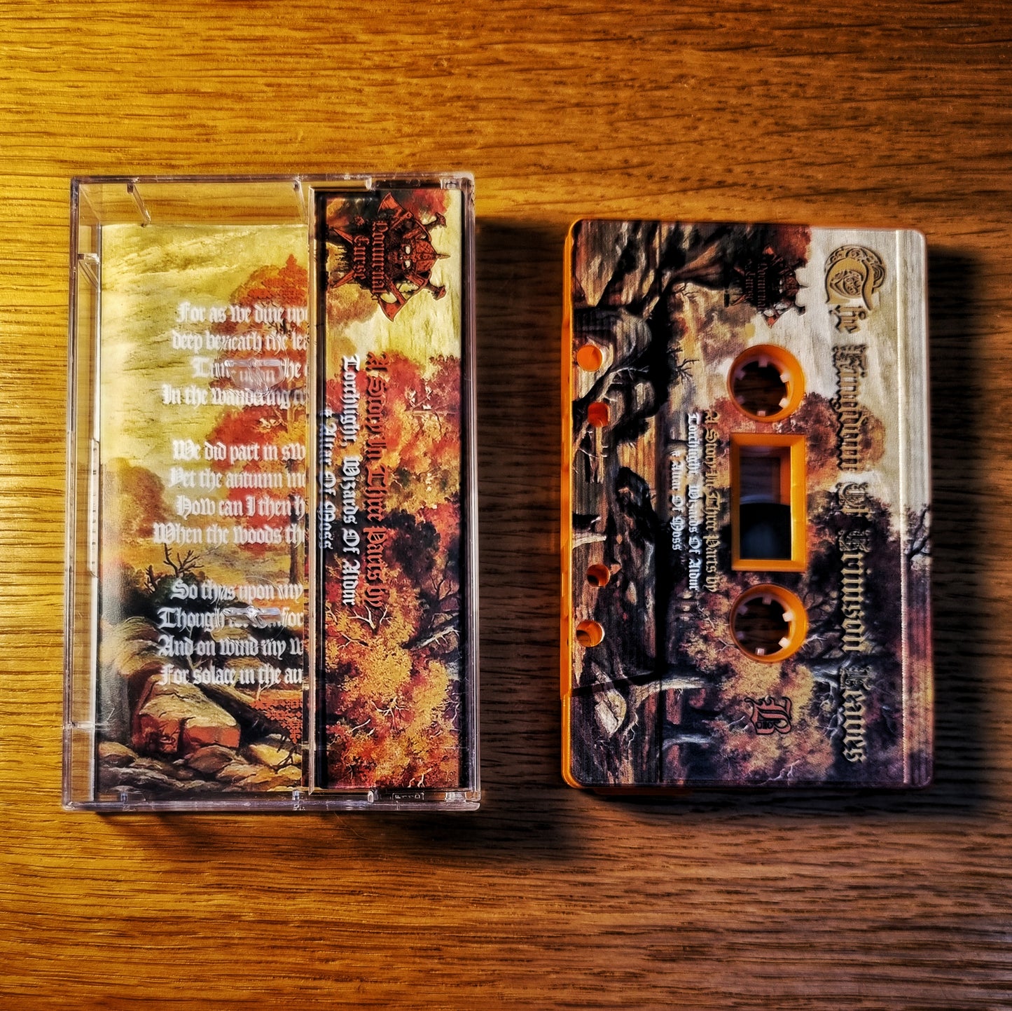 Torchlight/Wizards Of Aldur/Altar Of Moss - The Kingdom Of Crimson Leaves Cassette Tape
