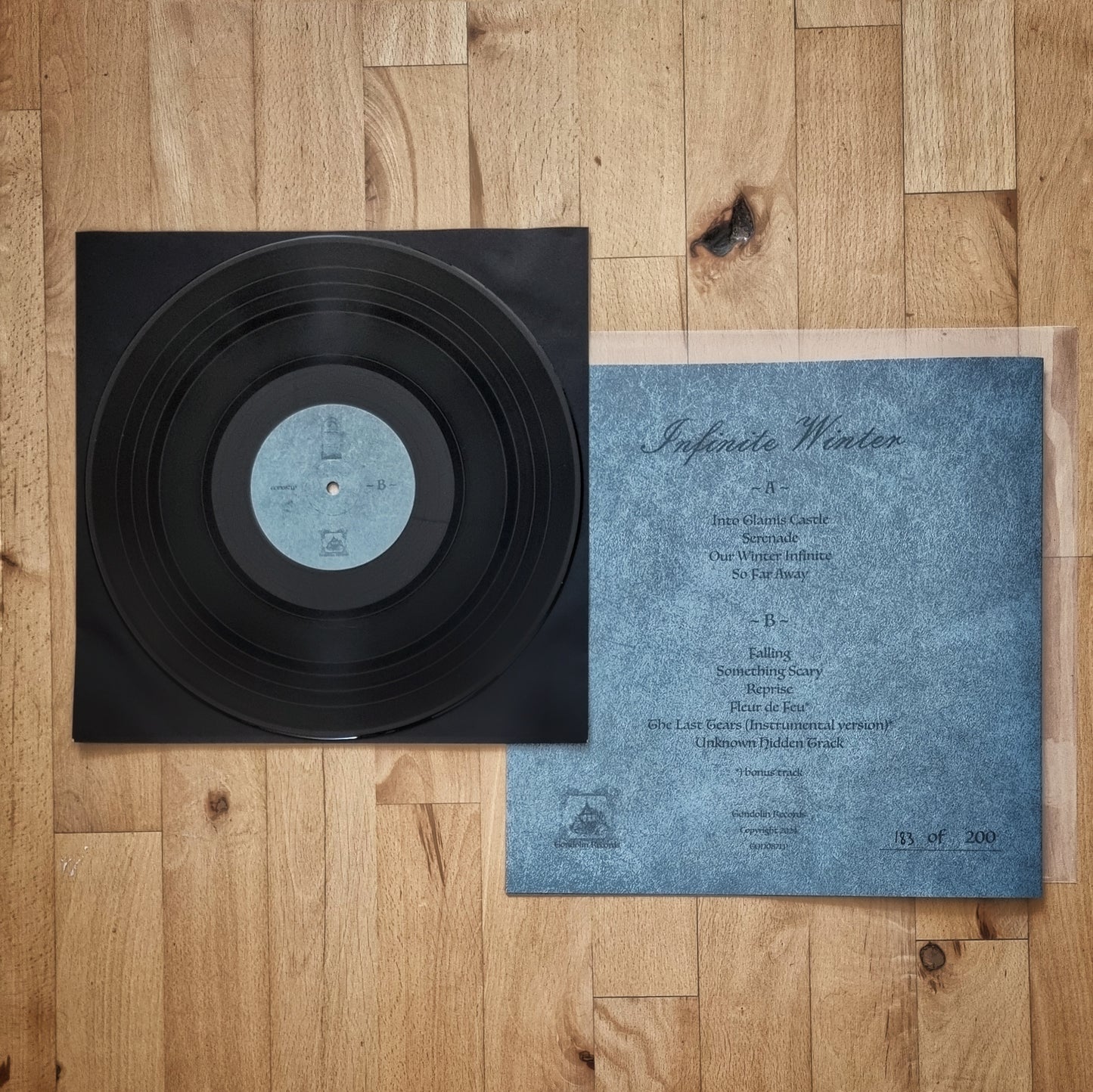 Tears ov Blood - Infinite Winter Vinyl LP