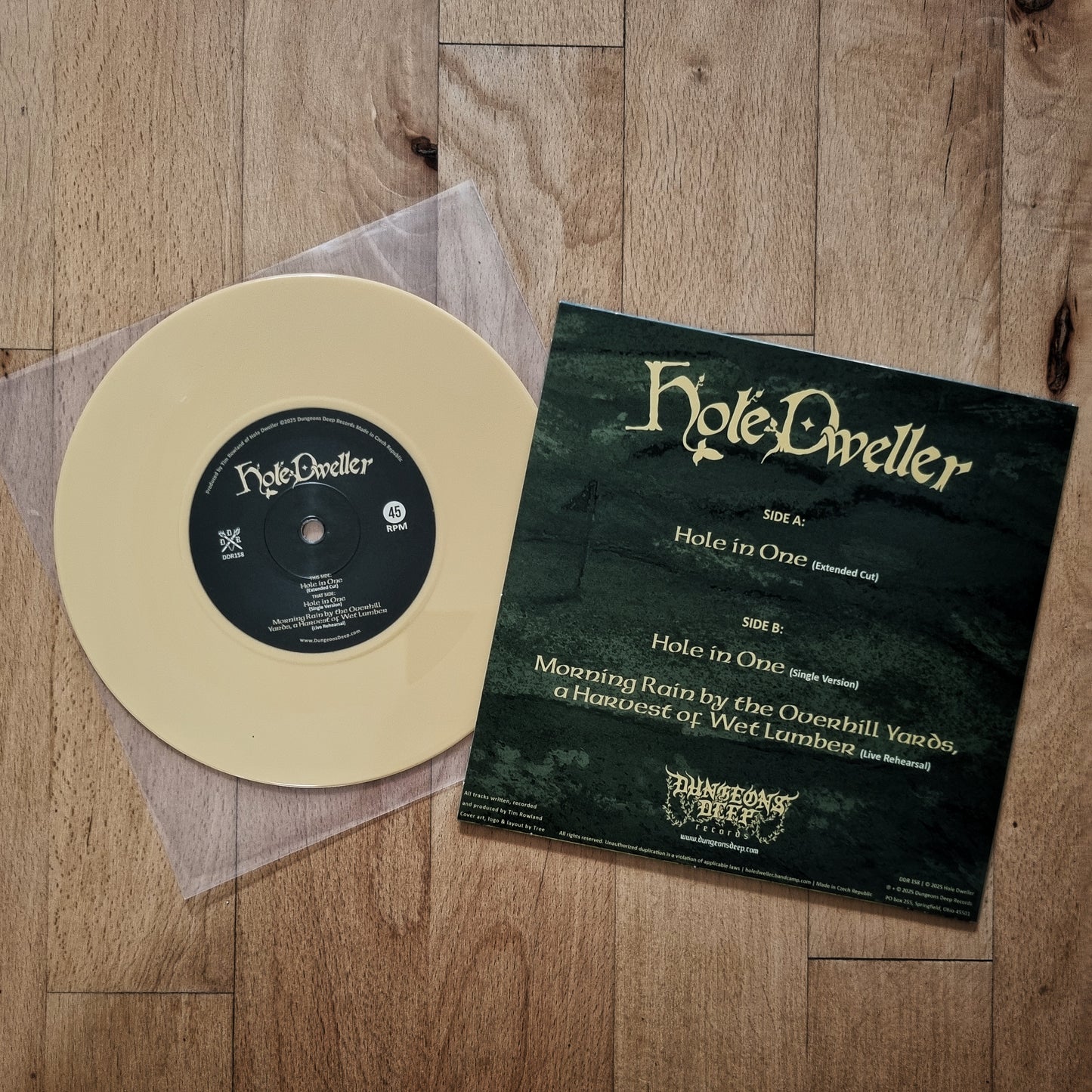 Hole Dweller - Hole In One 7inch Vinyl