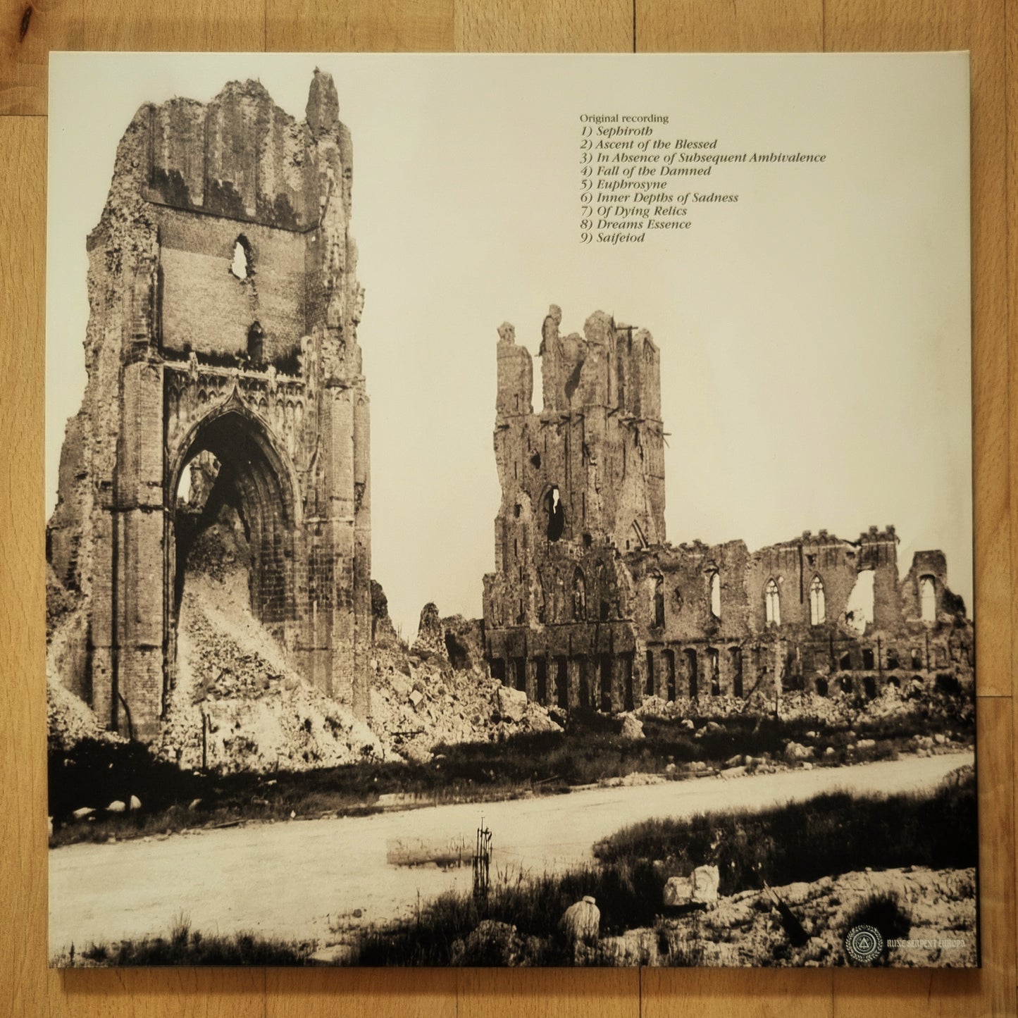 raison d'être - Within the Depths of Silence and Phormations 2xLP Gold Marble Vinyl