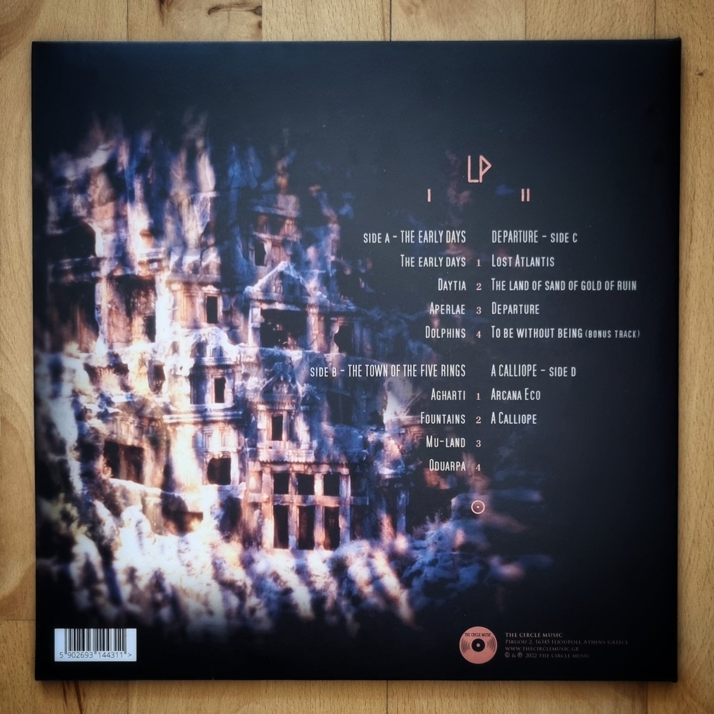 Ataraxia - Lost Atlantis 2xLP White Vinyl