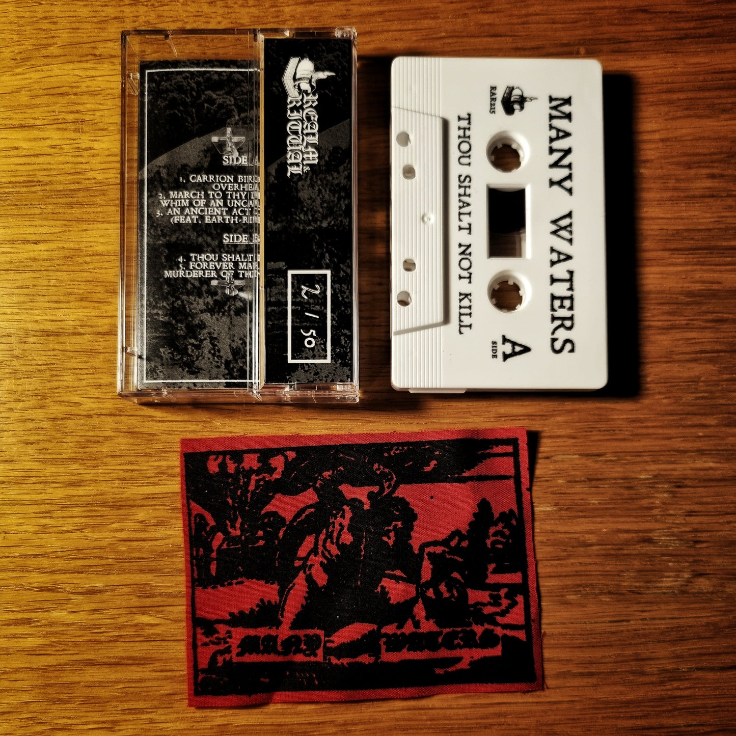 Many Waters - Thou Shalt Not Kill Cassette Tape