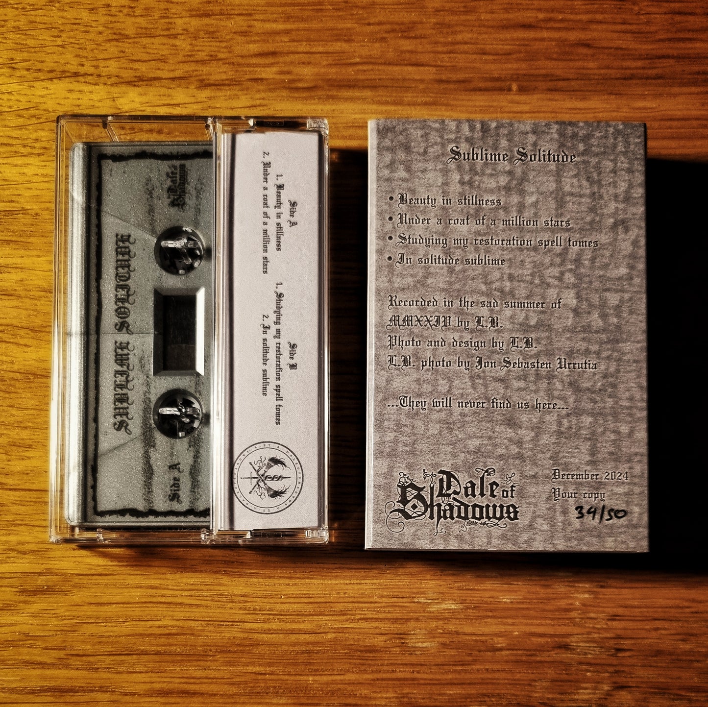 Sublime Solitude - Sublime Solitude Cassette Tape
