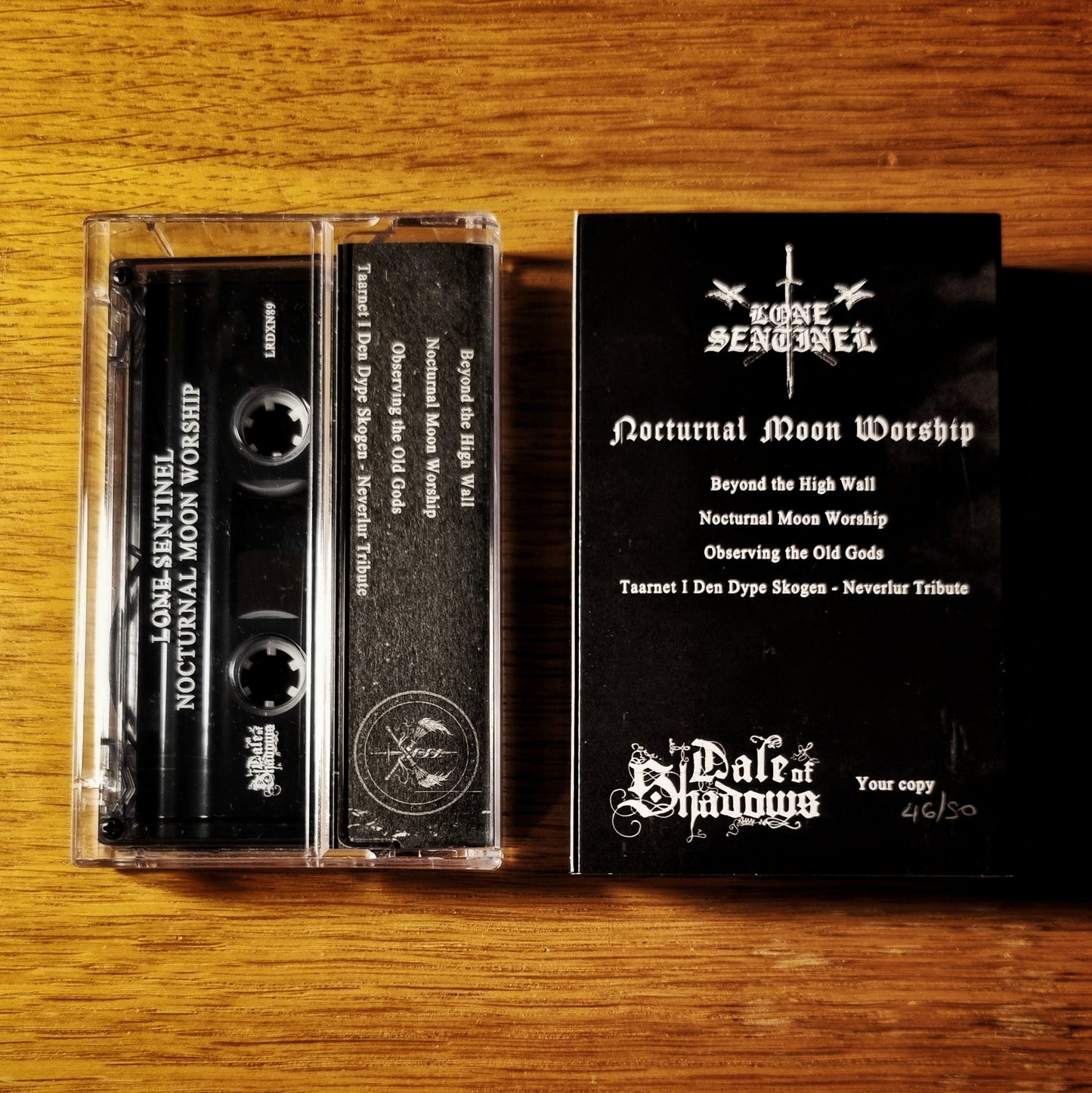 Lone Sentinel - Nocturnal Moon Worship Cassette Tape