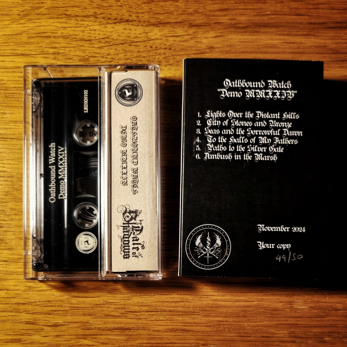 Oathbound Watch - Demo MMXXIV Cassette Tape