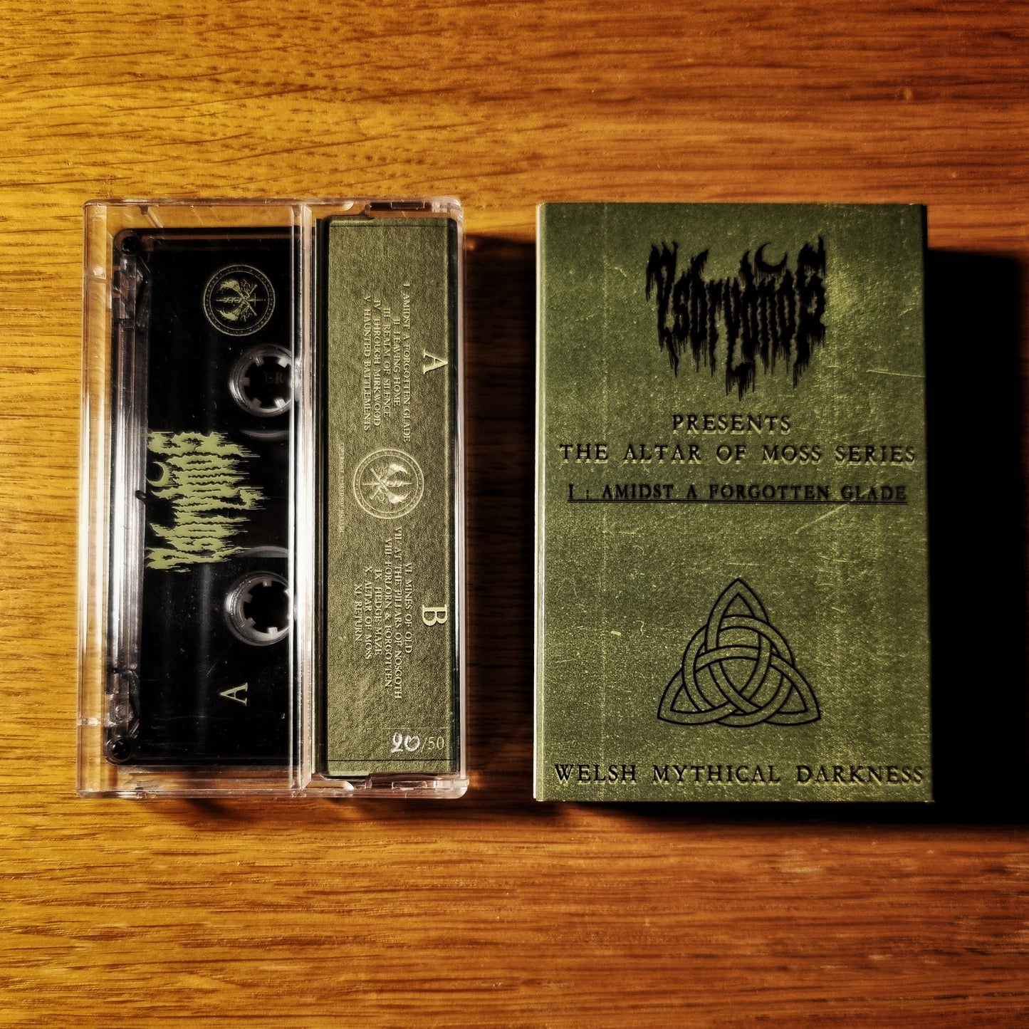 Ysbrydnos - Altar Of Moss Vol 1: Amidst A Forgotten Glade Cassette Tape