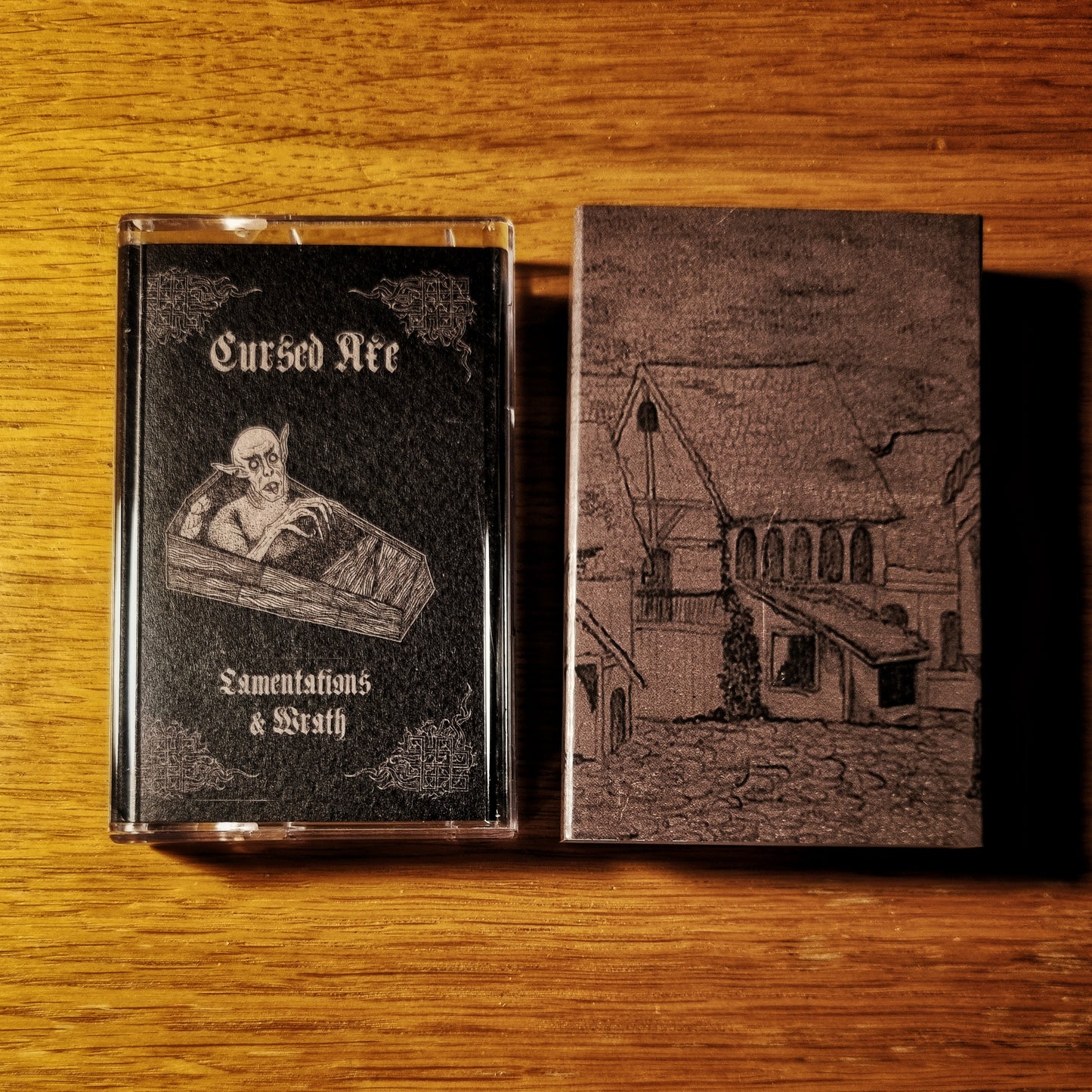 Cursed Axe - Lamentations And Wrath Cassette Tape