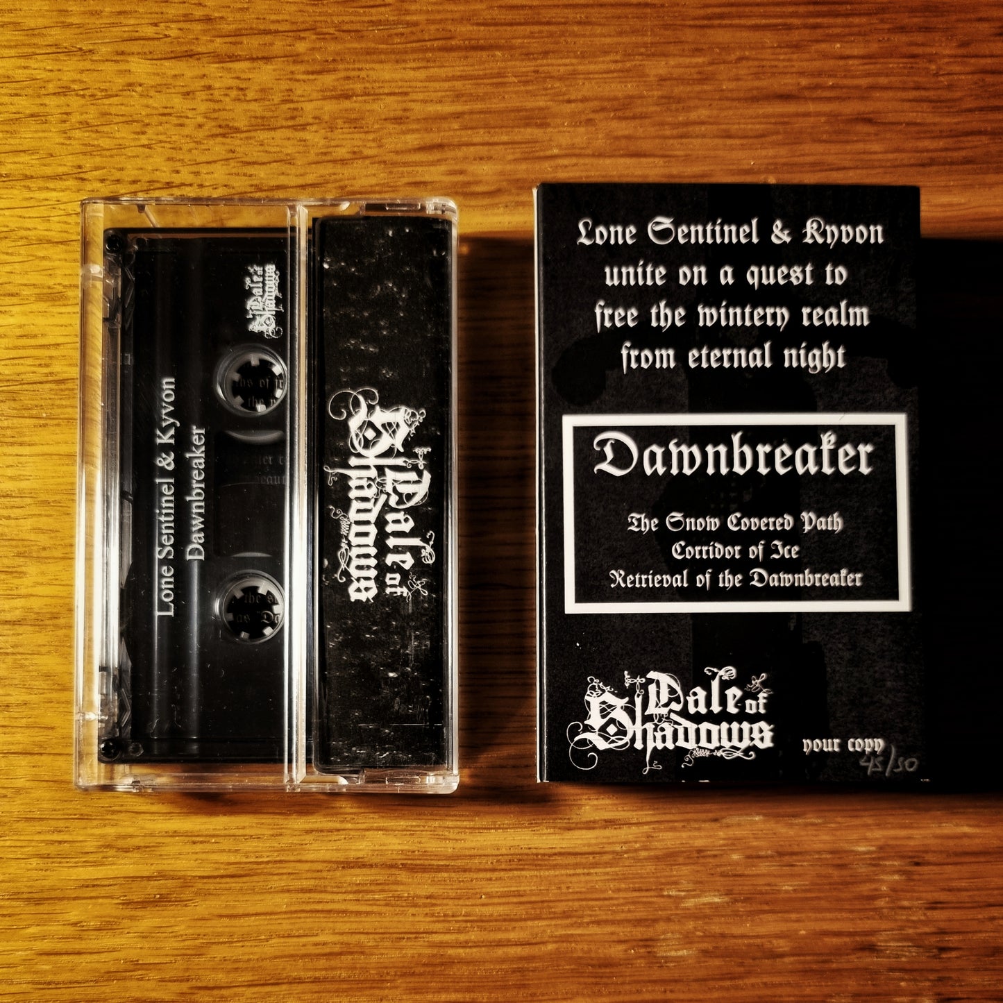 Lone Sentinel & Kyvon - Dawnbreaker Cassette Tape