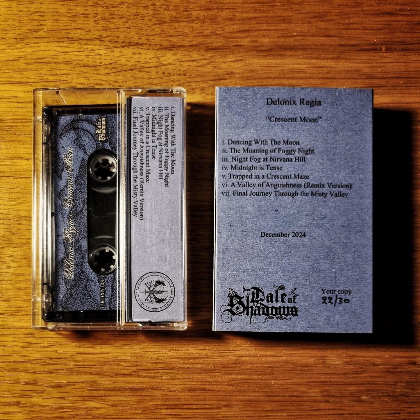Delonix Regia - Crescent Moon Cassette Tape