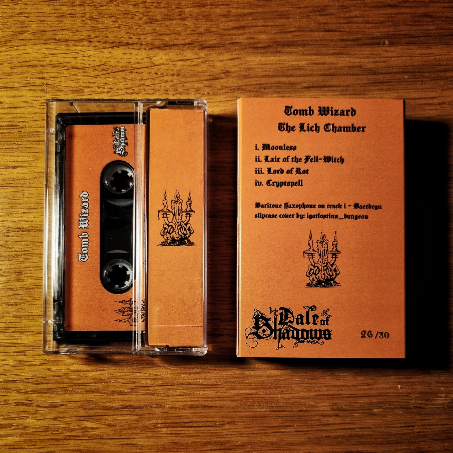 Tomb Wizard - The Lich Chamber Cassette Tape