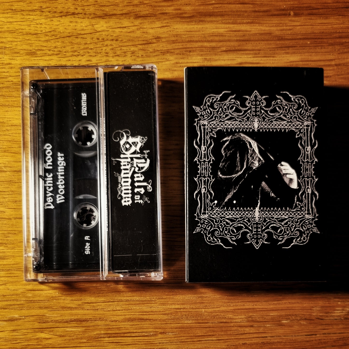 Psychic Hood & Fen Wraith - Woebringer Cassette Tape