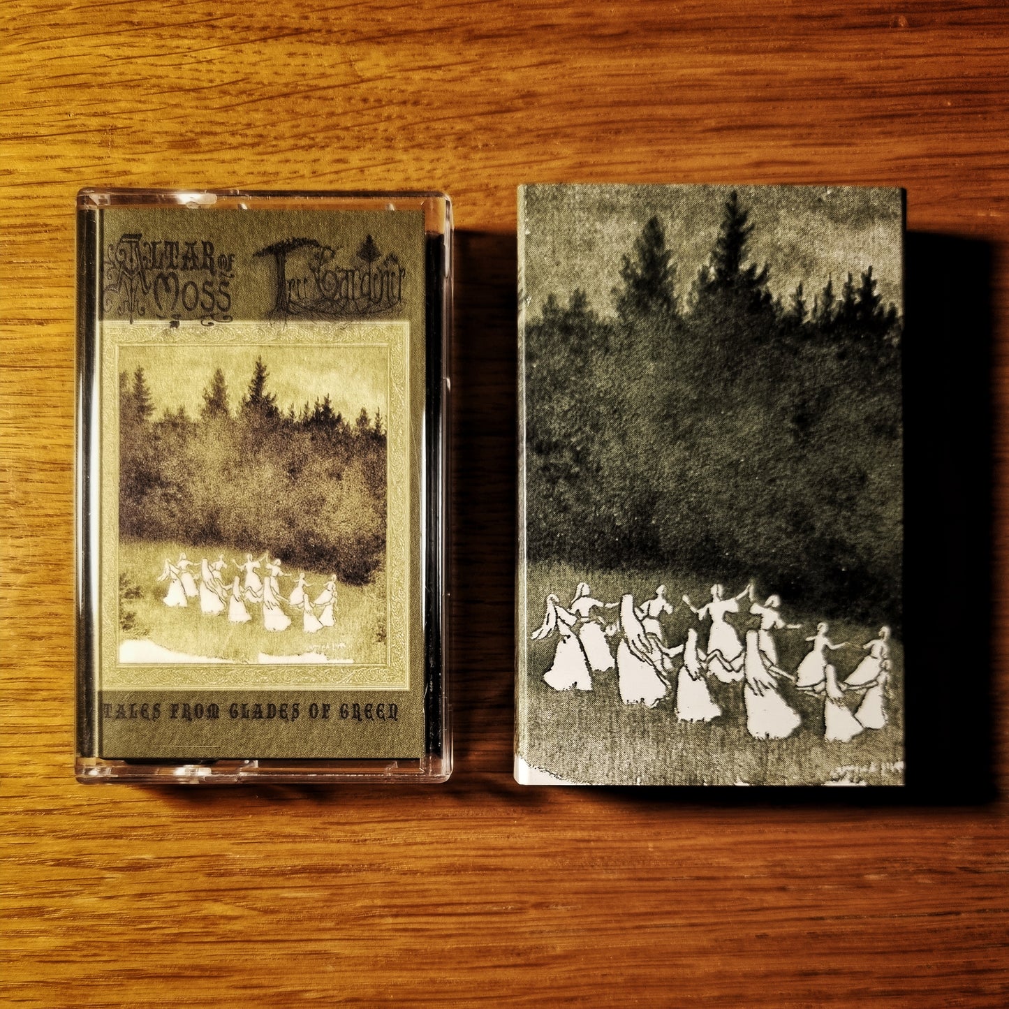 Altar Of Moss & Tree Gardener - Tales From The Glades Of Green Cassette Tape