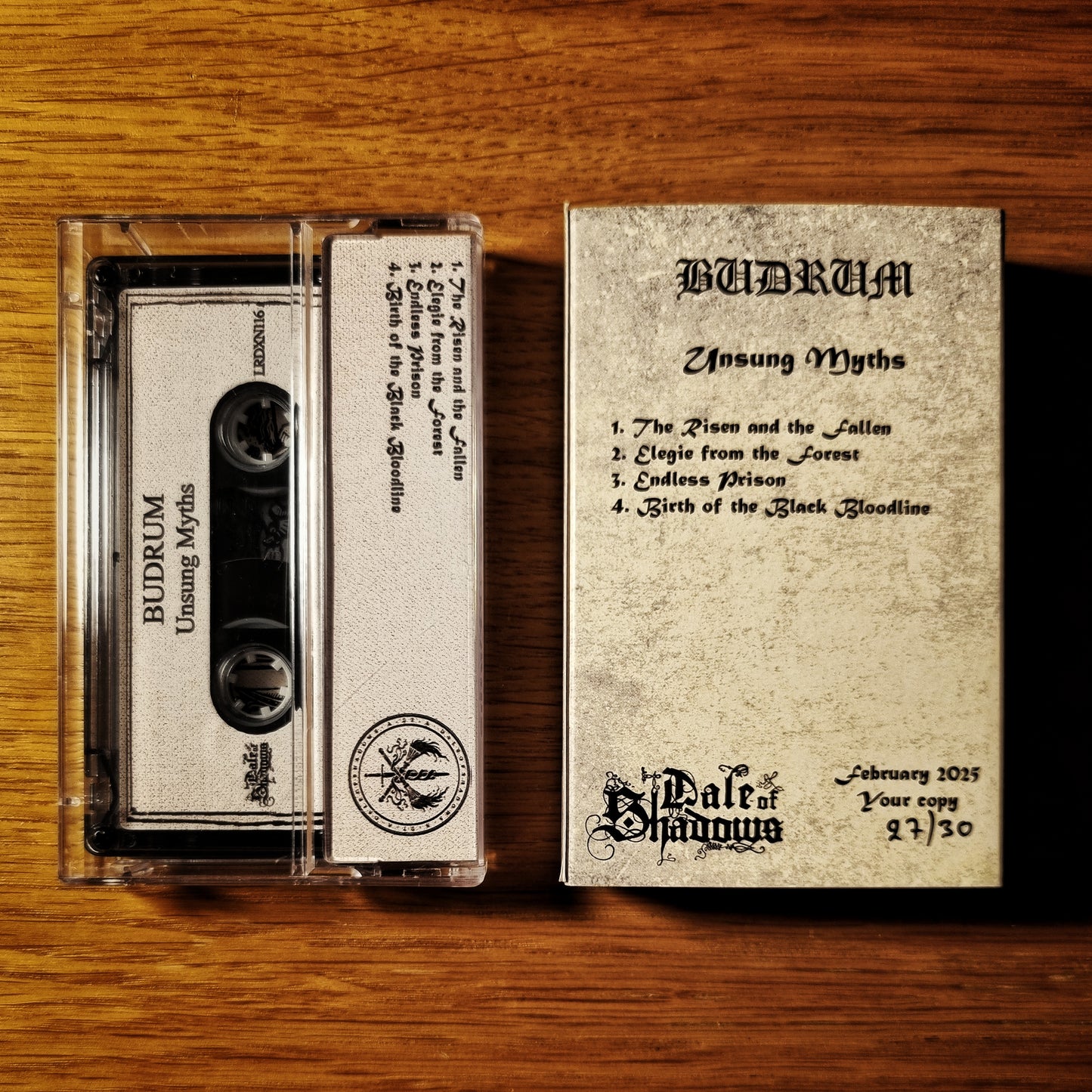 Budrum - Unsung Myths Cassette Tape