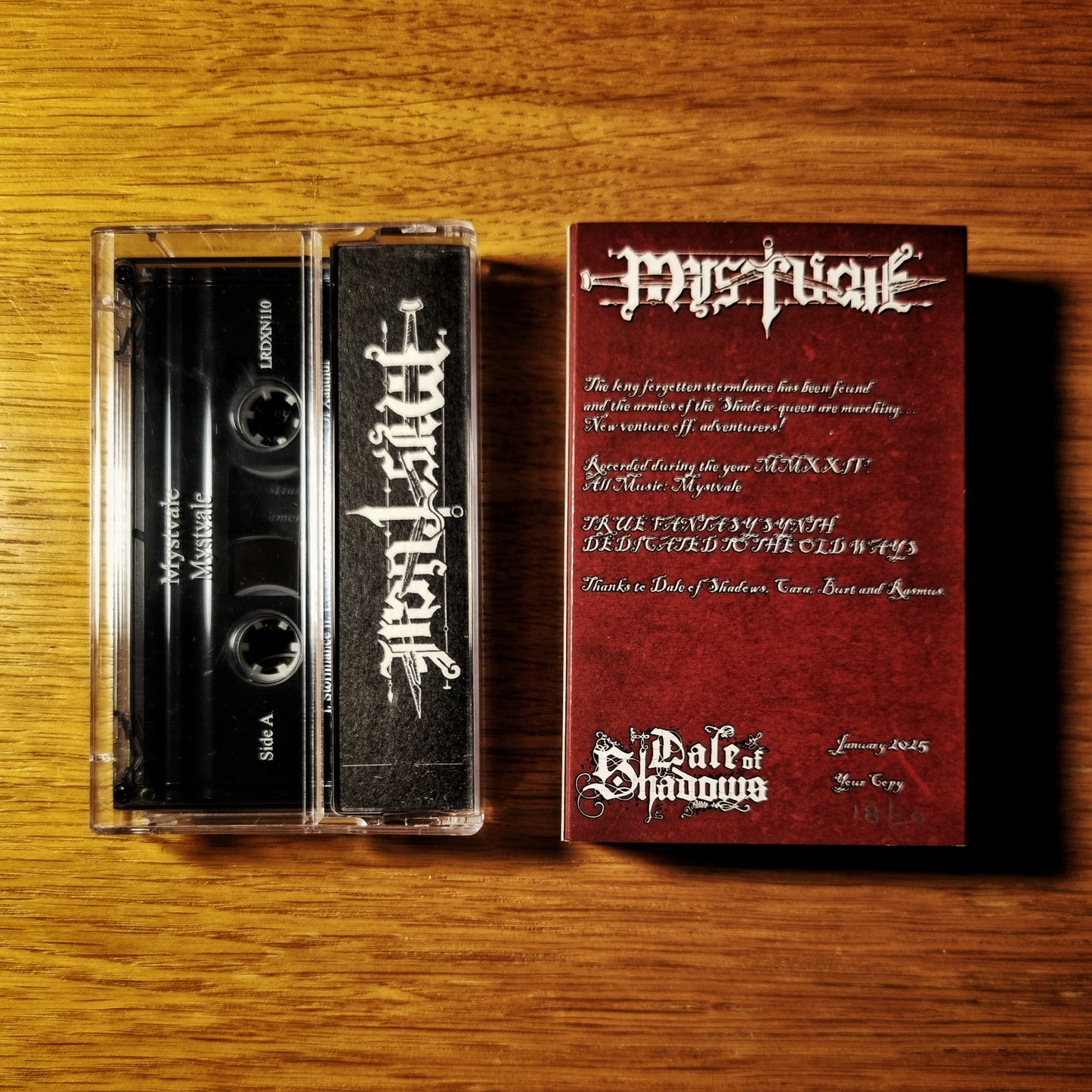 Mystvale - Mystvale/Celestial Bodies Cassette Tape