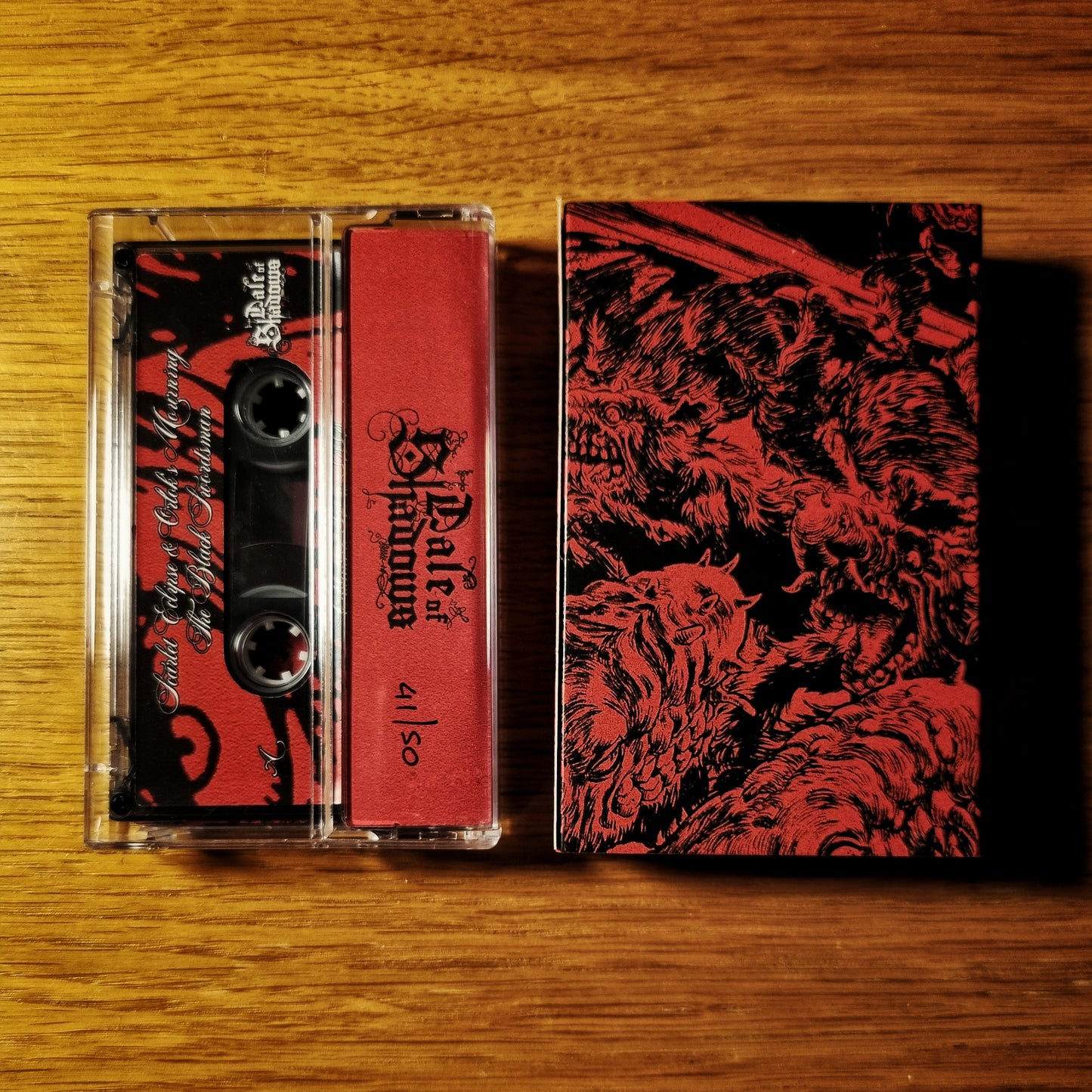Scarlet Eclipse & Orlok's Mourning - The Black Swordsman Cassette Tape