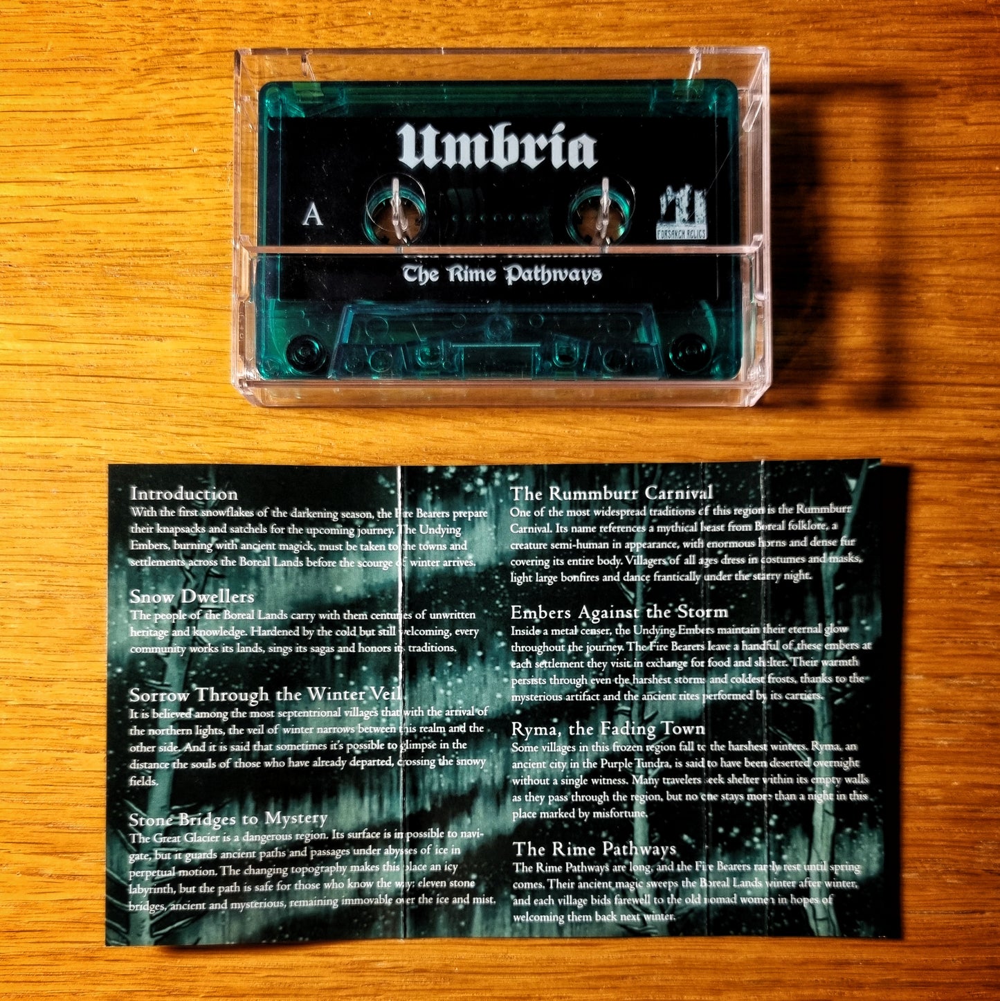 Umbría - The Rime Pathways Cassette Tape
