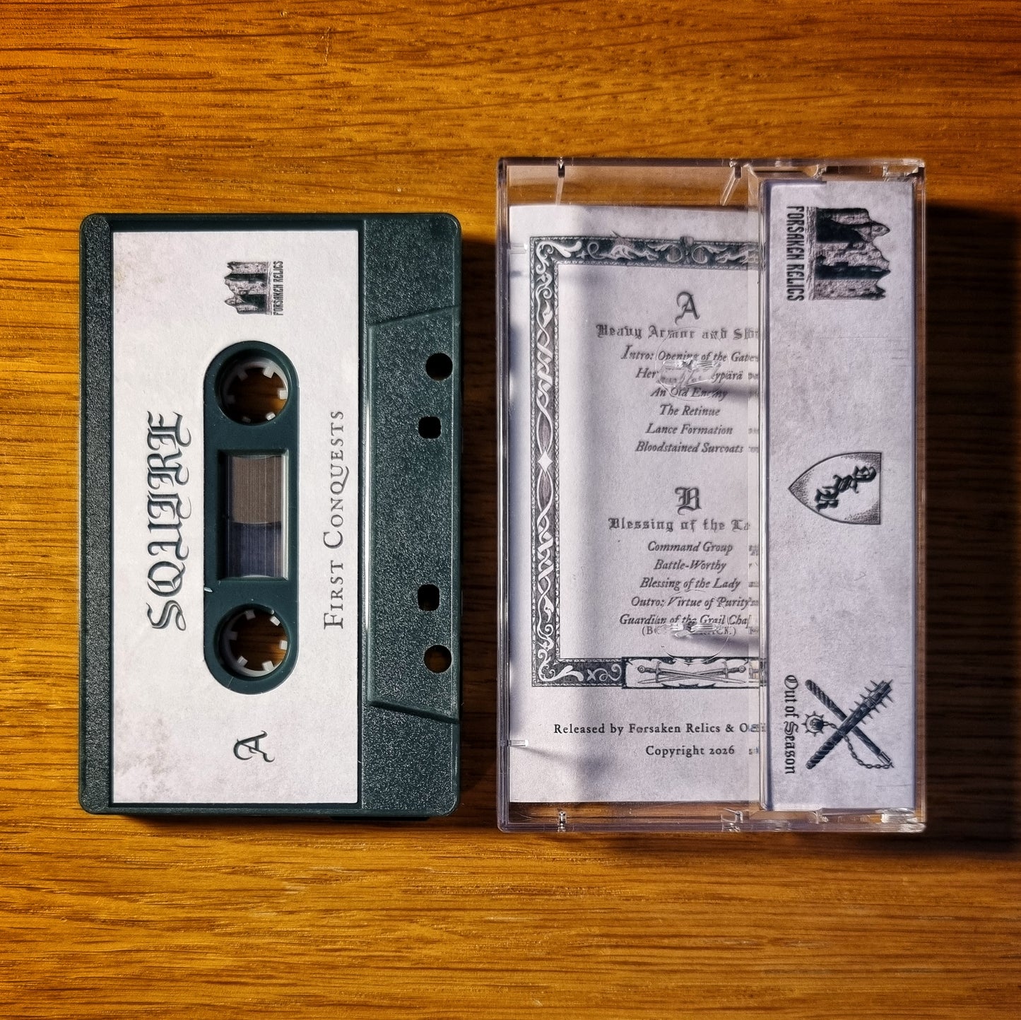 Squire - First Conquests Cassette Tape