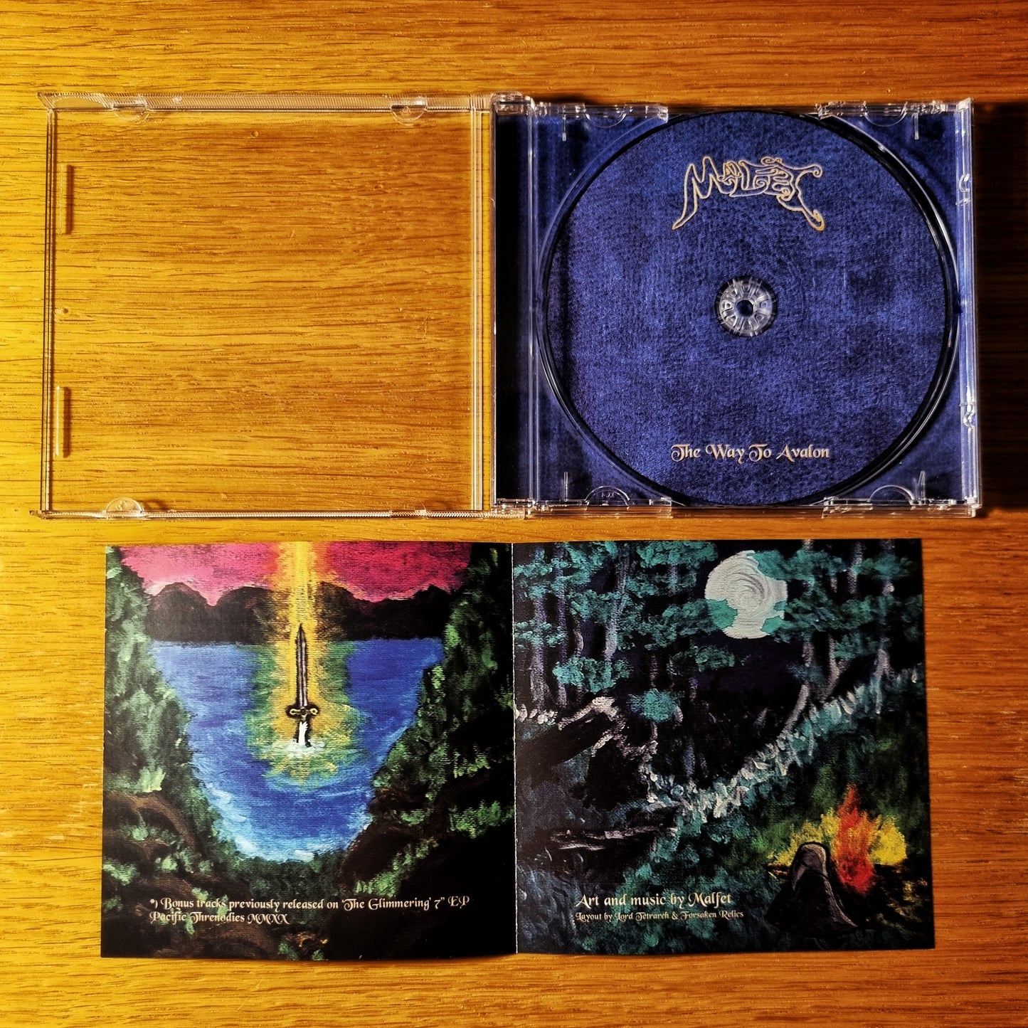 Malfet - The Way To Avalon Jewelcase CD