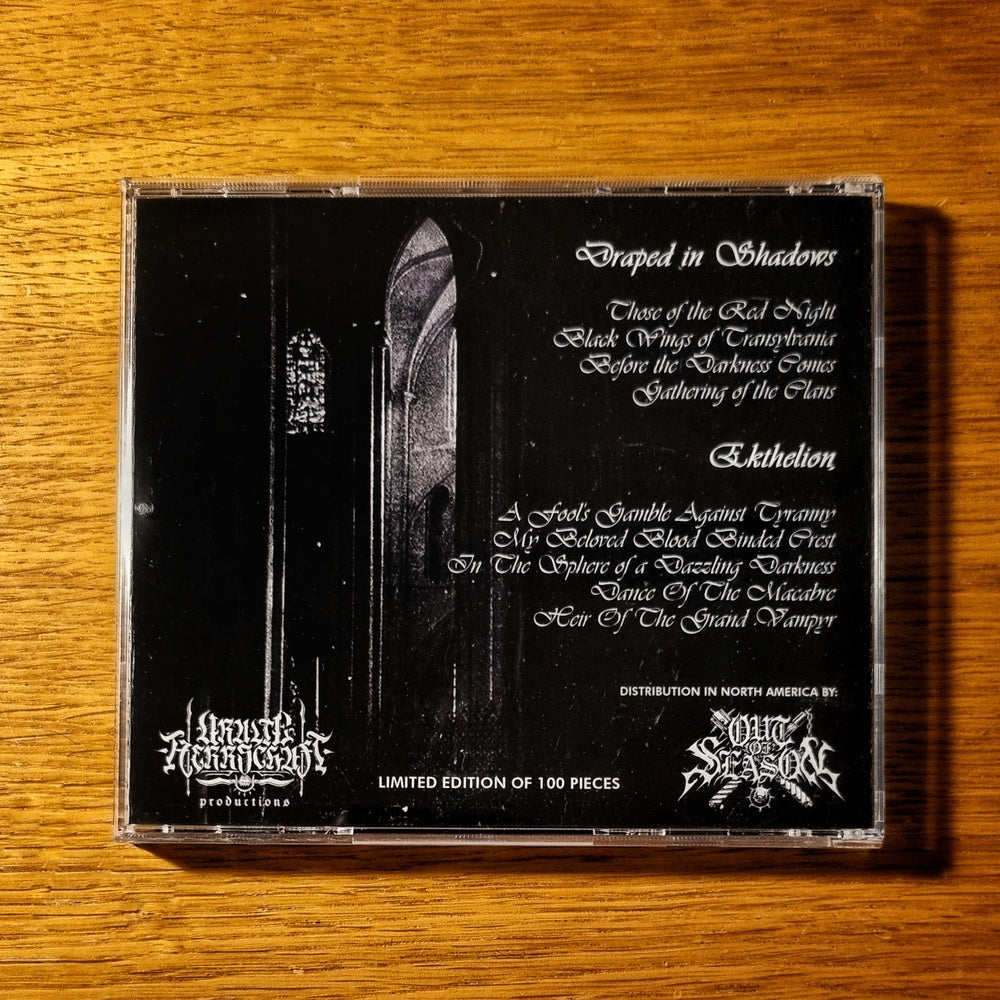 Draped In Shadows | Ekthelion - Dawn Of The Vampyric Princess CD