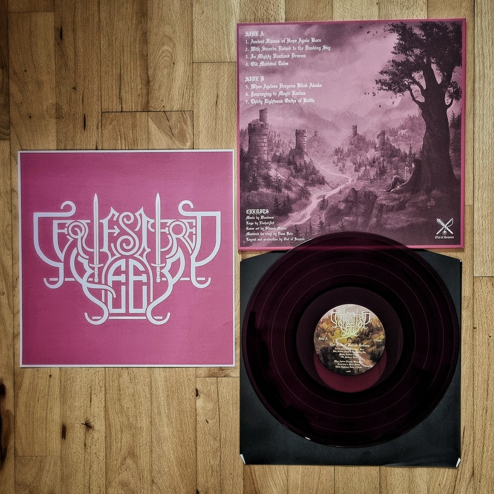 Sequestered Keep - The Vale of Ruined Towers Purple Vinyl LP